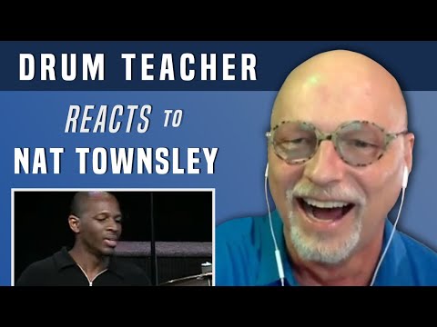 Drum Teacher Reacts to Nat Townsley - Drum Solo