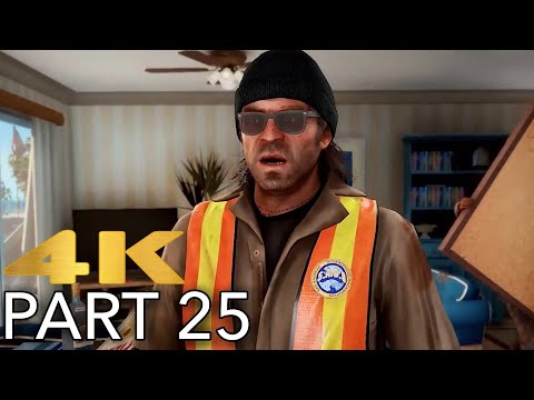 Grand Theft Auto 5 Gameplay Walkthrough Part 25 - ScoutingThe Port (GTA 5 PC 4K 60FPS)