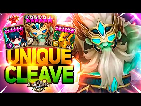 UNIQUE CLEAVE TEAM with Einheri, Imesety and Nicki in Summoners War