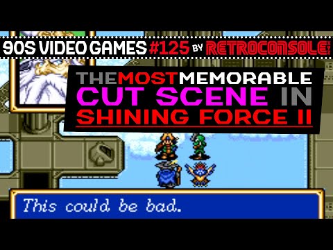 The Most Memorable Cut Scene in Shining Force II [Sega Genesis, 1994]