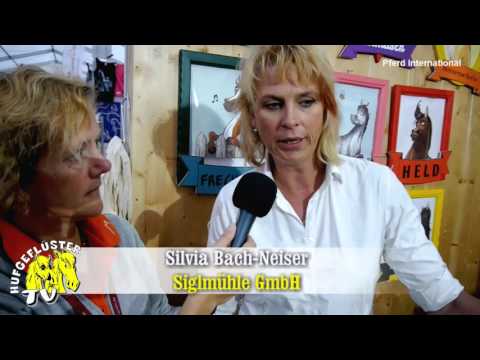 Pferd International Riem 2015 - Siglhorse Pferdefutter - Infos v. Silvia Bach-Neiser, Siglmuehle