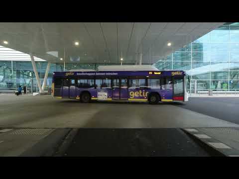 HTM lijn 24: Station Den Haag Mariahoeve - Den Haag Kijkduin | HTM 1085 | 2022