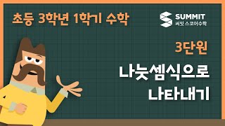 [3학년 1학기 수학]3단원_나눗셈식으로 나타내기