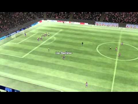 Atlético - Osasuna - Gol de Léo Baptistao 65 minutos