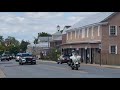 King and Queen’s motorcade departs Front Royal, Virginia