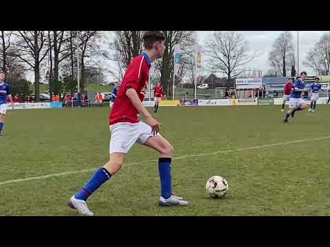 VV RIJSOORD JO17-1 tegen VVGZ JO17-1  18.3.2023