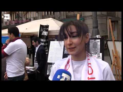 Azerbaijanis remember Khojaly massacre with protests across Spain