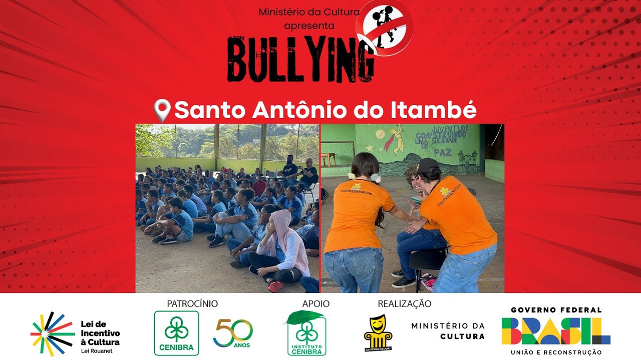BULLYING em Santo Antonio do Itambé, MG