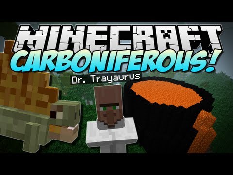 Minecraft | CARBONIFEROUS! (NEW Prehistoric Dimension!) | Mod Showcase [1.5.2]