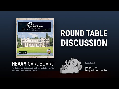 Round Table only - Obsession Round Table discussion by Heavy Cardboard