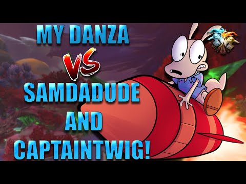 PLAYING DANZA VS SAMDADUDE AND CAPTAINTWIG BACK TO BACK!? - Grandmasters Ranked Duel - SMITE
