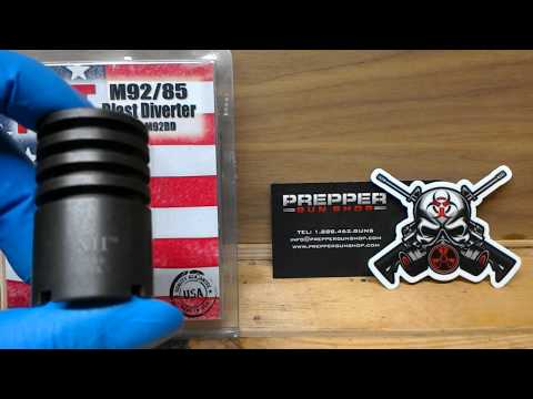 Midwest Industries Blast Can Review on RF AR-15 Pistol