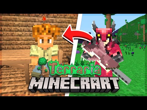 CONHEÇA O MOD QUE TRANSFORMA O MINECRAFT EM TERRARIA!