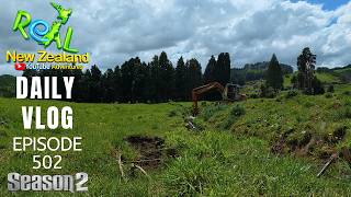 Fixing a gate and draining paddocks [Life in New Zealand season 2 #502]