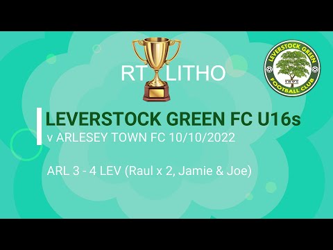 Arlesey Town FC U16s (3) v LEVERSTOCK GREEN FC U16s (4) - 10th Oct 2022 RT LITHO Cup