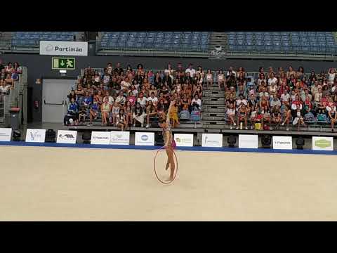 Anastasia Salos (BLR) Hoop Final - WCC Portimão