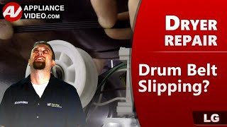 Dryer Drum Not Turning or Spinning with a Load in It - Troubleshooting, Diagnostic & Repair