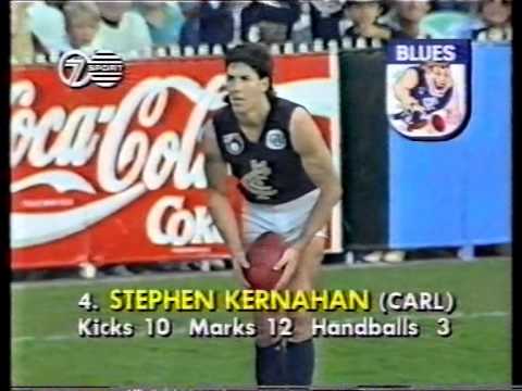 Melbourne v Carlton AFL round 11 - 1990. Excerpts from a classic!