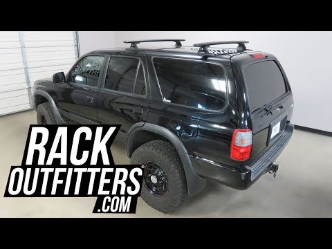 1995-2002 Toyota 4Runner with Rhino-Rack Tracks and Vortex Roof Rack
