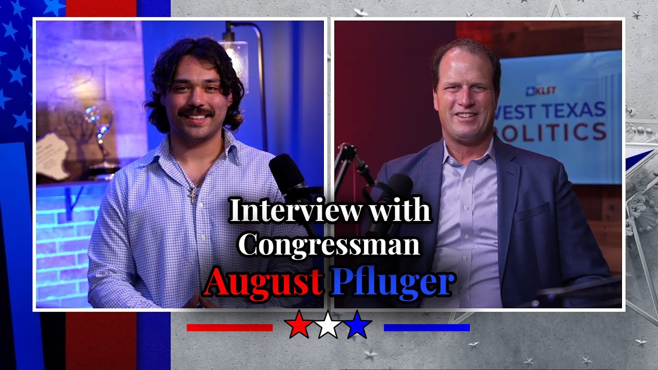 Video: Pfluger touts rural health fund, border enforcement in West Texas interview