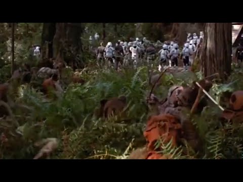 The Ewoks Save The Rebels ( Star Wars Episode 6 )