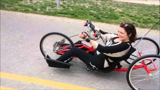 Hand-Powered Recumbent Trike Ride