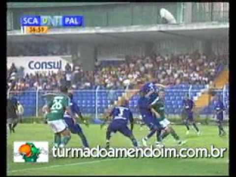Único gol do Alemão pelo Palmeiras