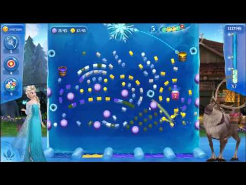 Frozen Free Fall: Icy Shot Level 249 - NO BOOSTERS ☃☃☃