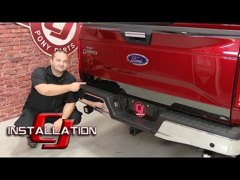 F-150 PUTCO Upper and Lower Tailgate Accent Black Platinum Set 2015-2016 Installation
