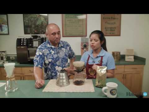 Como fazer um Pour Over para o café do Havaí