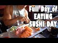 Full Day of EATING | Sushi and Arcades