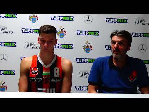 Kocsis Zalán és Ivica Mavrenski nyilatkozata a Jászberényi KSE - Rátgéber KA mérkőzést követően