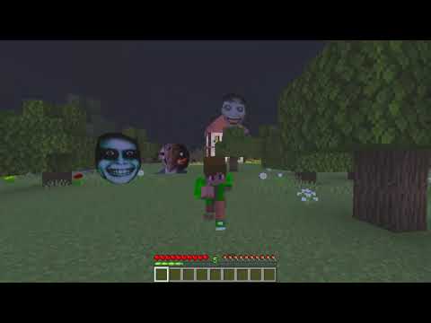 OBUNGA NEXTBOT AND SMILE KILLER CHASED ME IN MINECRAFT
