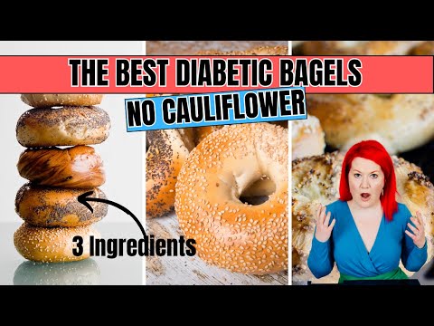 These THREE, 3-Ingredient Diabetic Bagel Recipes BURN FAT & are PERFECT for Weight Loss & Meal Prep