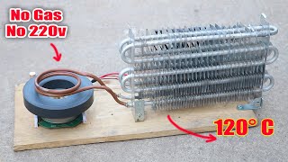 How to make a Induction Heater By Magnet / alterna