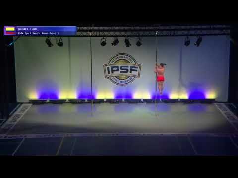 Senior Women Finals Sandra Toro of Colombia  2017 World Pole Sports Championships