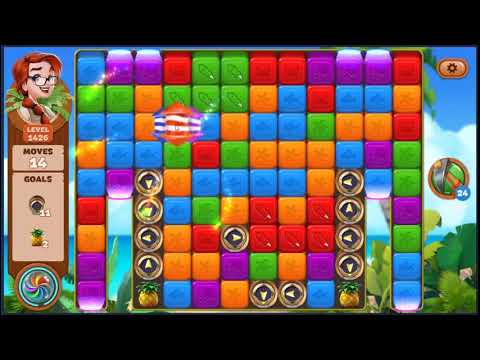 Lost Island Blast Adventure Level 1426 - NO BOOSTERS 🏝️ | SKILLGAMING ✔️