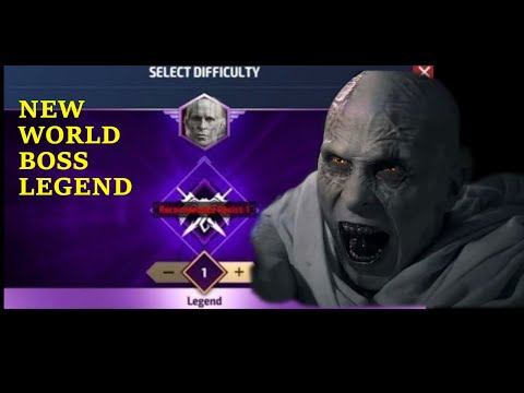 NEW GORR WORLD BOSS LEGEND CONFIRMED - Marvel Future Fight