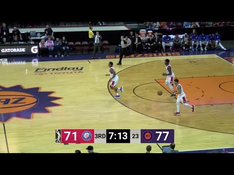 Derek Cooke Jr. with one of the day's best dunks