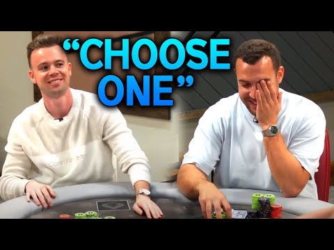 Crazy Poker Player Goes ALL-IN BLIND & Shows One Card! ’