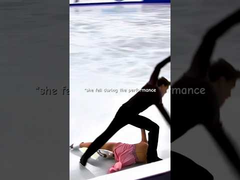 She knows 😔#figureskating #alexandratrusova #annashcherbakova #iceskating #olympics #olympicgames