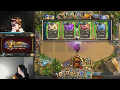 FroStee vs Pathra - Hearthstone Grandmasters Asia-Pacific S2 2019 - Week 1