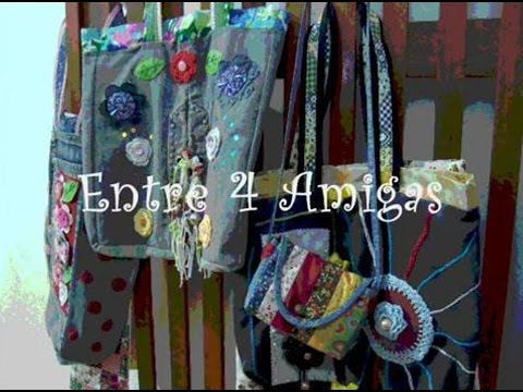 Entre 4 amigas - Bolsas de jeans