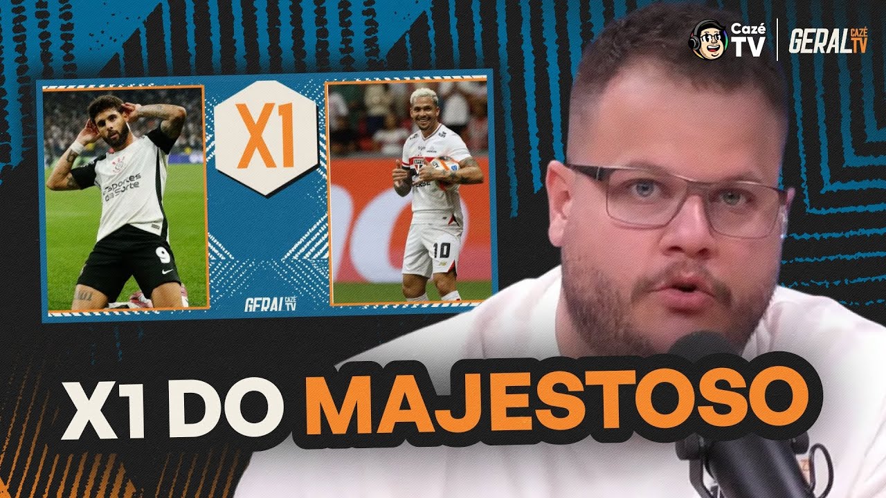 CORINTHIANS X SÃO PAULO (X1): QUEM É O FAVORITO NO MAJESTOSO? - NOME A NOME | GERAL CAZÉTV