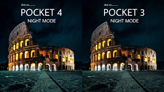 DJI Osmo Pocket 4 VS DJI Osmo Pocket 3 | NIGHT MODE | Camera Test 