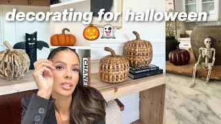 decorate with me for halloween / fall decor 2023