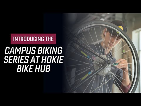 Hokie Bike Hub launches campus biking series at Virginia Tech