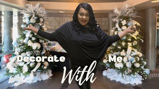 VLOGMAS/ CHRISTMAS DECORATE WITH ME #vlogmas