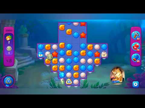 фишдом 2022  #  10693 уровень - прохождение без бустеров # Fishdom,   10693  level - no Boosters.