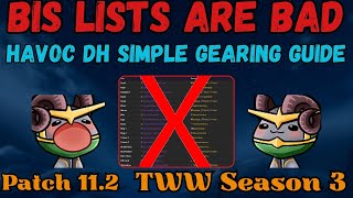 Havoc Demon Hunter Gearing, Embellishment, and Consumables Guide | TWW Season 3